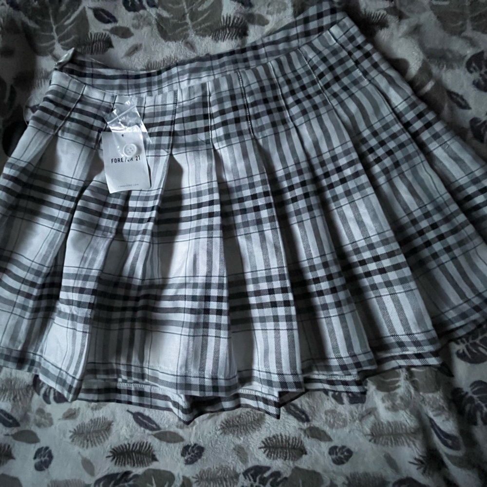 It is a plaid skirt